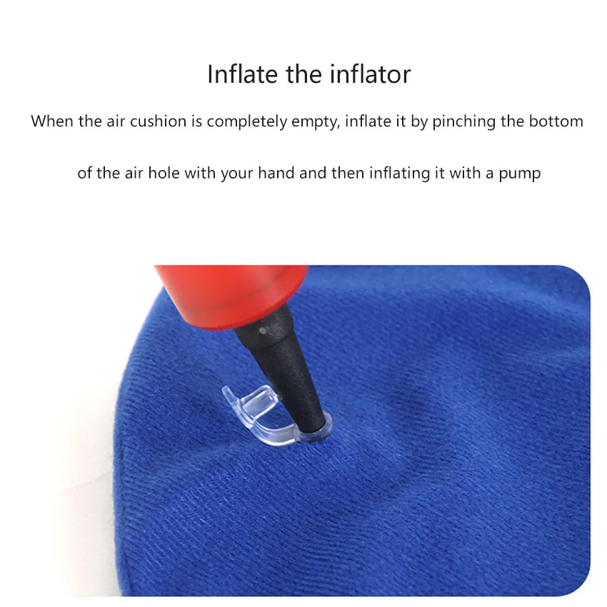 

Надувная круглая подушка, устойчивая к высоким давлению, портативная подушка для ухода за ягодицами