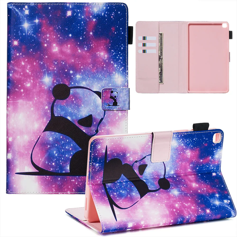 For Samusng Galaxy Tab A A8 2019 SM-T290 SM-T295 Case Folio Kawaii Cartoon Tablet Case for Samsung Galaxy Tab A 8 2019 Cover