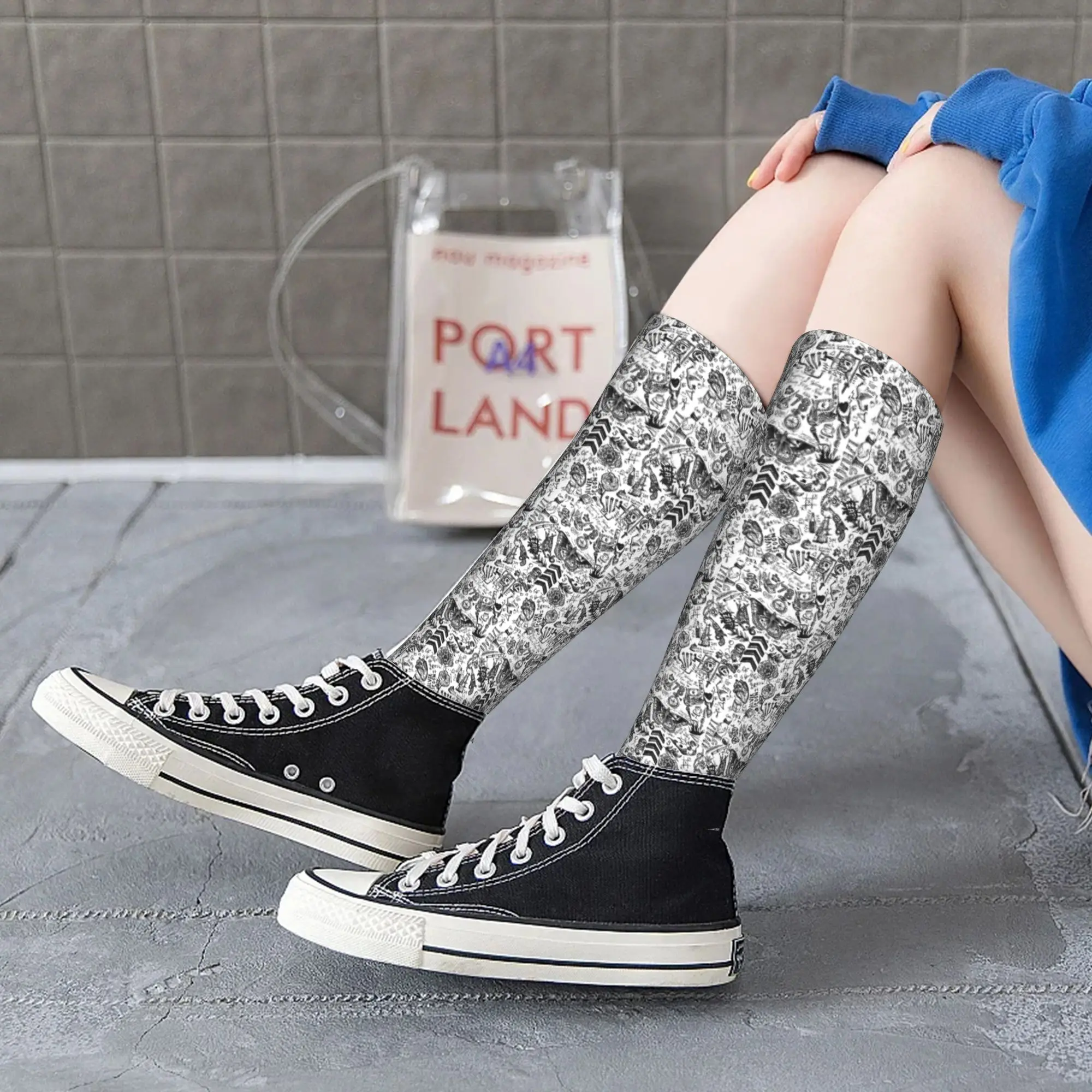 جميع المواسم طاقم جوارب اتجاه واحد-الشم الجوارب Harajuku عادية الهيب هوب الجوارب الطويلة اكسسوارات للرجال النساء الهدايا