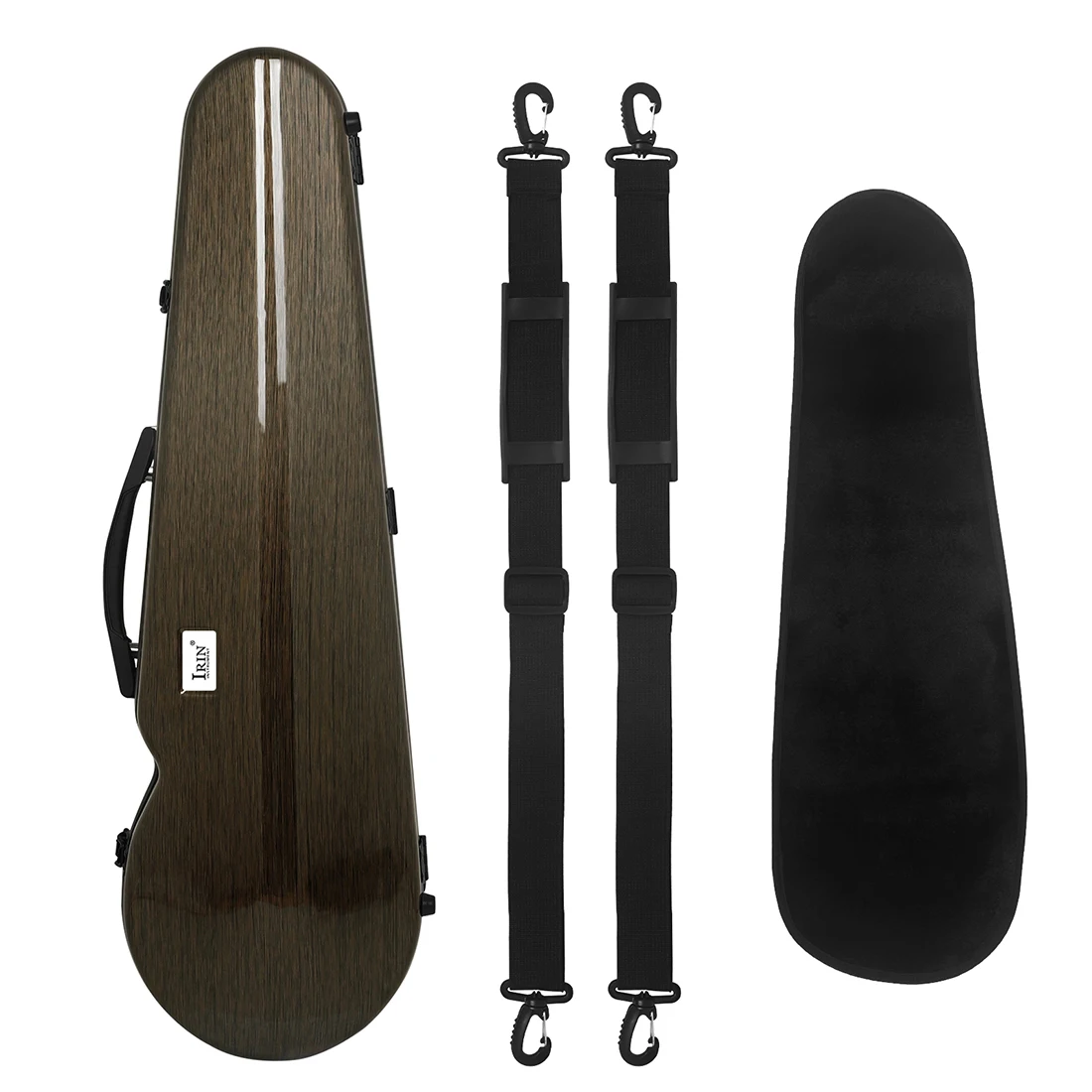 IRIN Violin Case .. バイオリンケース 4/4 Violin Case Carbon Fiber with Hygrometer