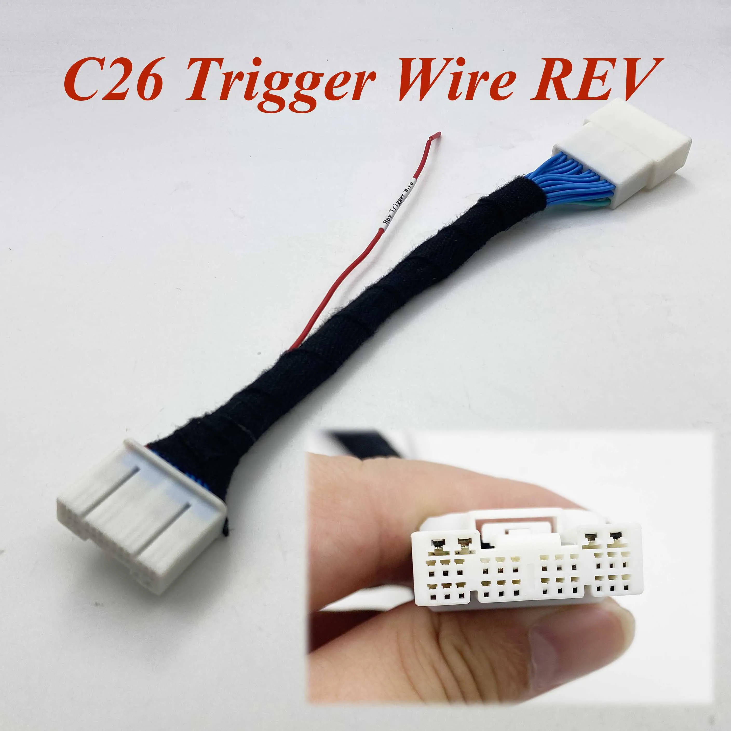 JIAYITIAN Camera Adapter Cable For Toyota Corolla Cross 2021~  C28 C30 Pins work with Factory Monitor Head Unit for backup CAM