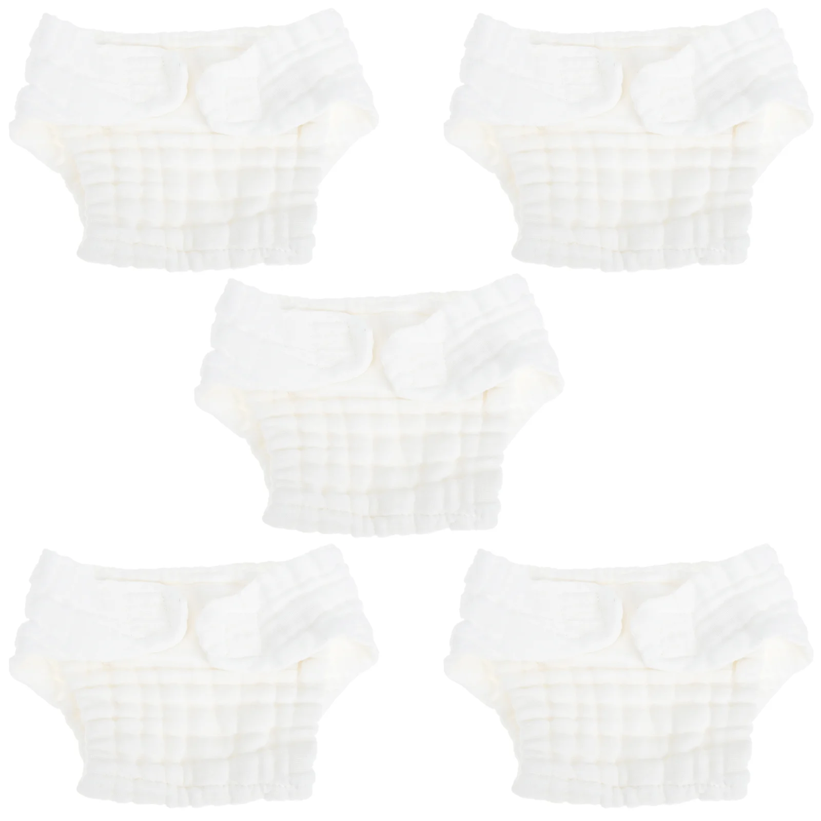 

5 Pcs Diaper Baby Diapers Washable Cloth Reusable Newborn Pure Cotton for Babies Toddler