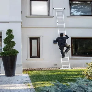 سلم ألومنيوم مفصلي 12 خطوة 3.50 متر عالية متعددة الوظائف 4x3 أعلى 12 سلم مطبخ مبيعات 3 خطوات - No2