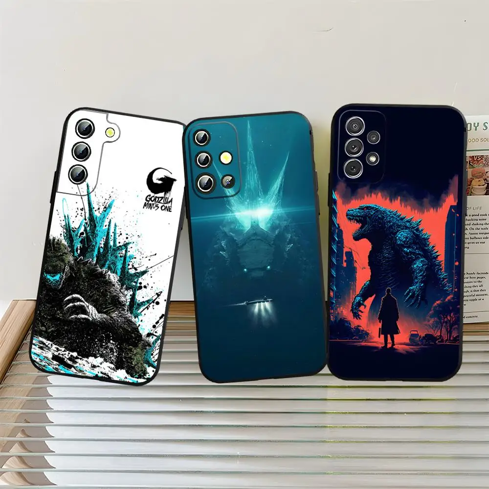 G-GodzillaES Handyhülle für Samsung S26 S25 S24 Ultra S22 S23 Fe S21 Plus A54 A37 A16 A17 A53 Rückseiten-Cover