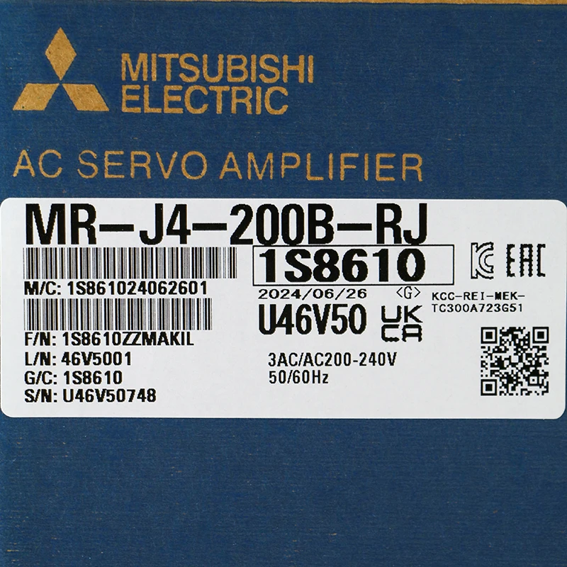 MRJ4200BRJ Neu & Gebraucht Original Spot MITSUBISHI Drive MR-J4-200B-RJ