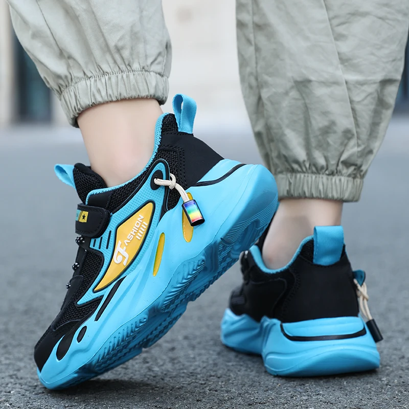 Children Sneakers Casual Shoes for Boys Mesh Comfortable High Quality Running Sports Kids Girls Flat Breathable Shoes