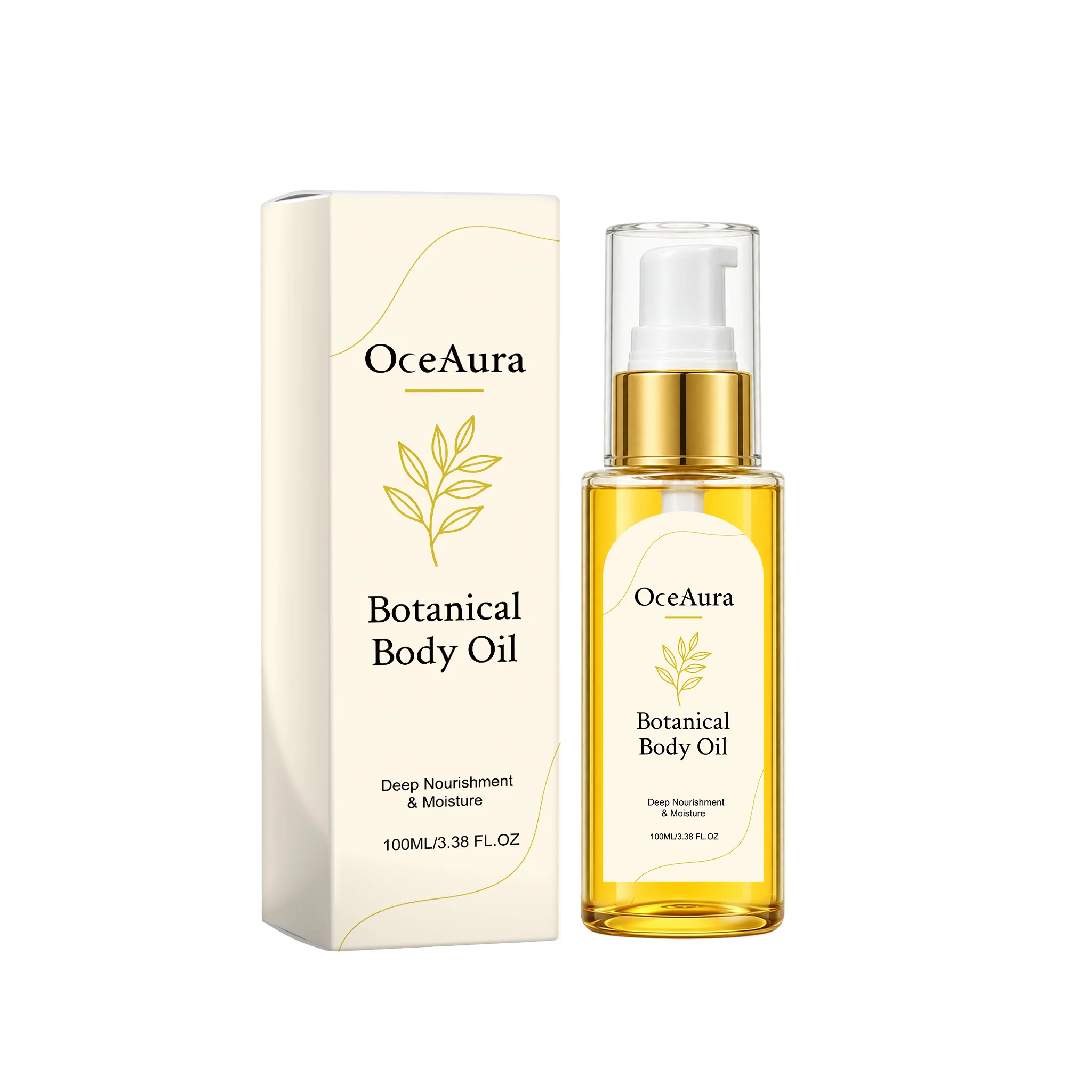 Botanical Body Oil Lightweight Moisturizer Relief Skin Seasonal Dryness Improve Dryness Nourishing Hydrating Smoothing Skin Care