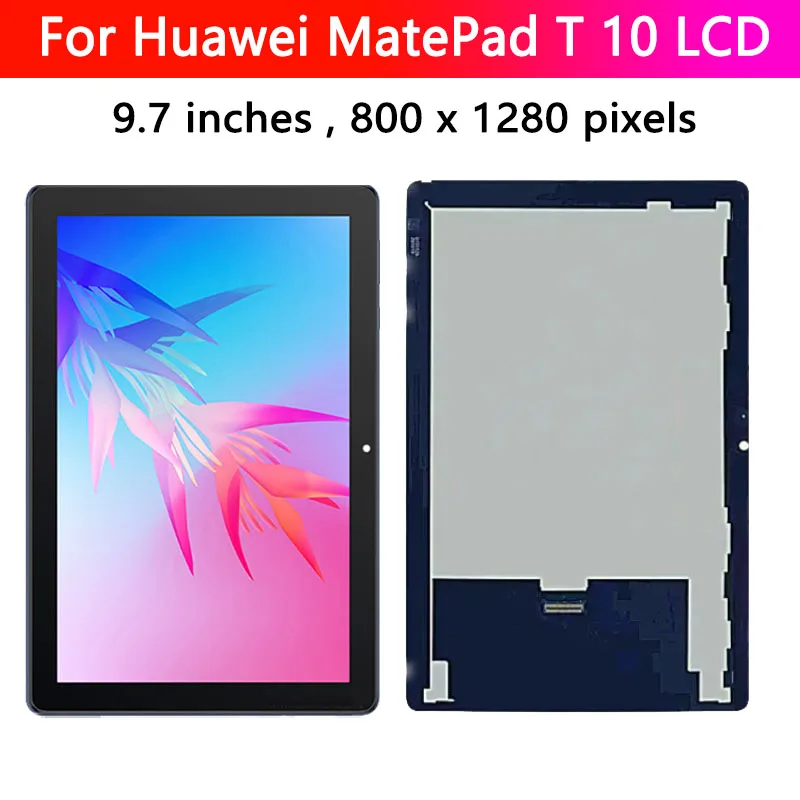 100% Test Voor Huawei Matepad T 10 T 10S Lcd-Scherm Touchscreen Digitizer T10 T 10S AGS3-L09 AGRK-L09 Display