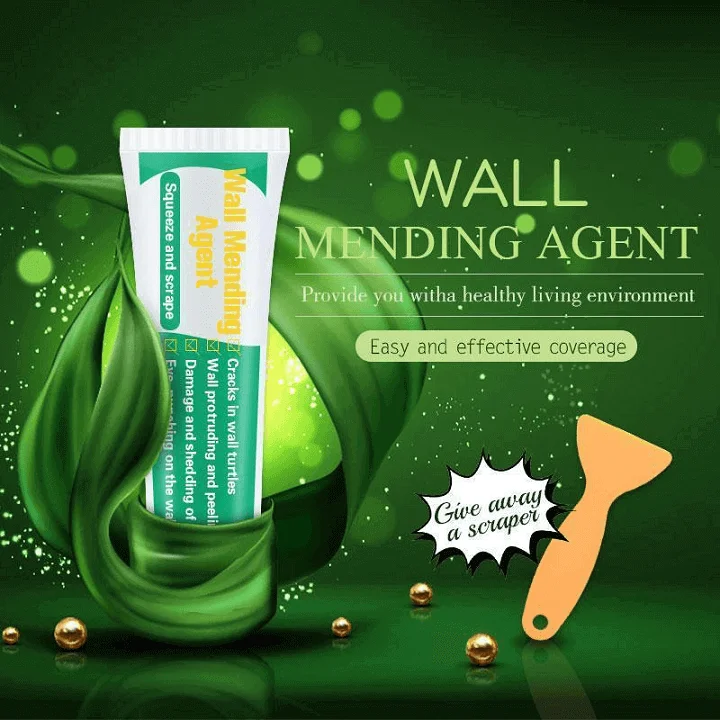 1000g Wall Mending Agent Wall Repair Cream Latex Paint Walls Peeling Graffiti Gap Repair Paste Quick-Drying Patch Restore