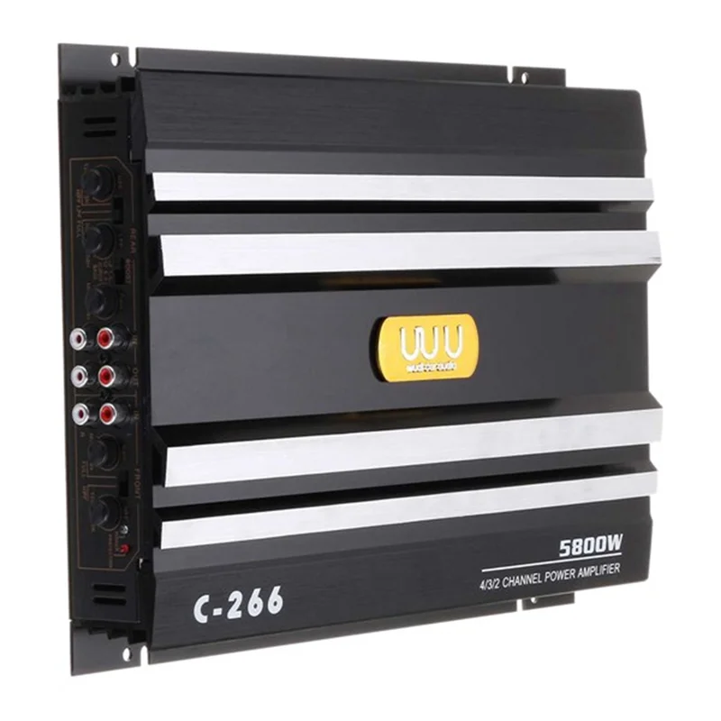 Amplificador RMS para carro 5800 Watts Amplificador de potência de áudio para carro Amplificador de áudio para carros