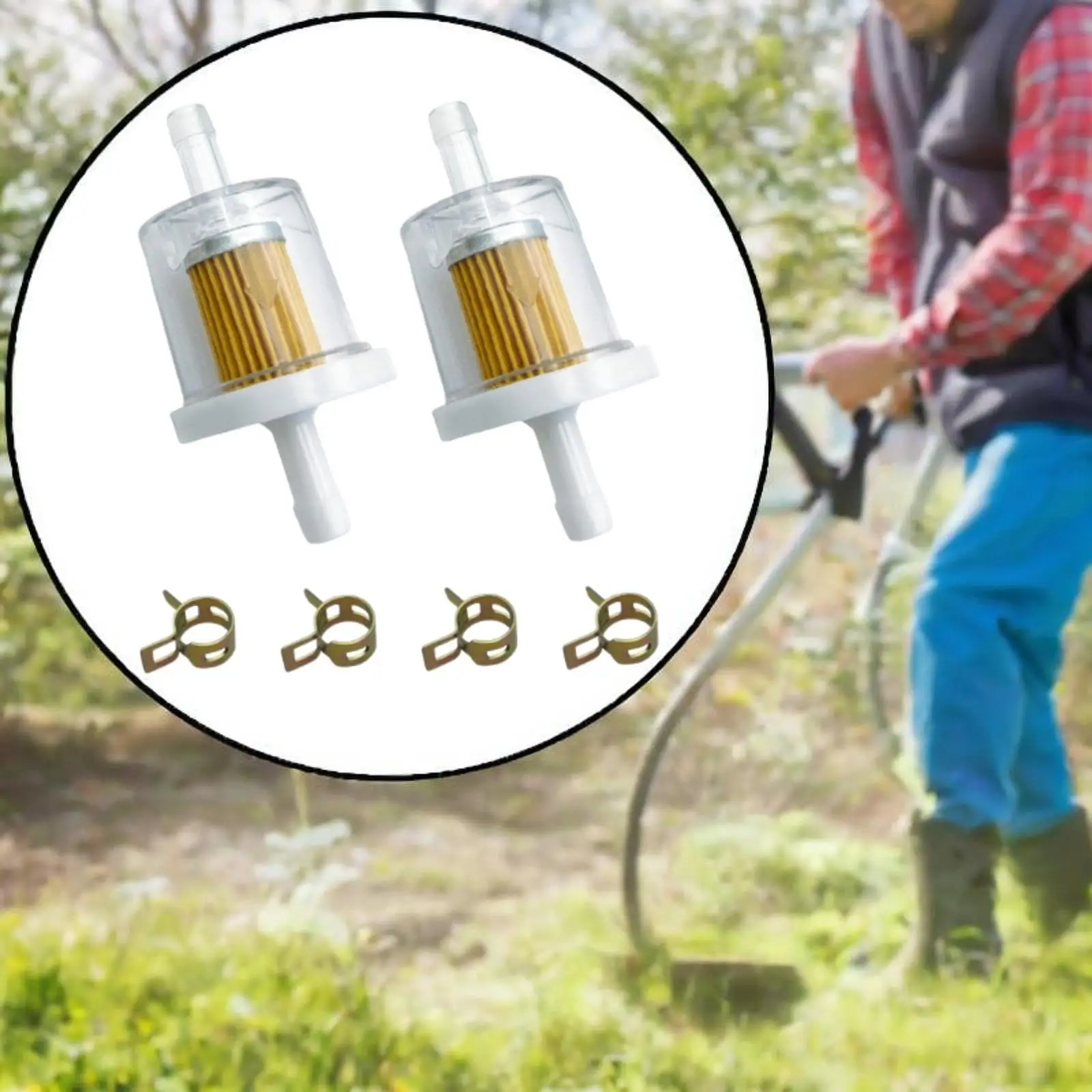 

Комплект из 2 фильтров для топлива 691035 493629, подходит для малогабаритных двигателей, запасные части для ремонта