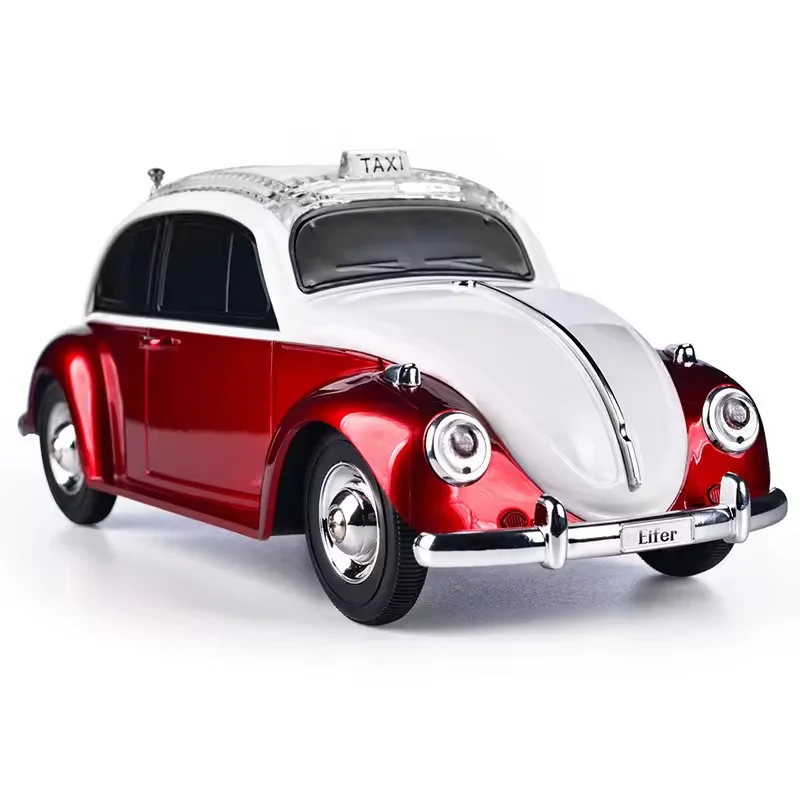 

Ретро Bluetooth-динамик в форме автомобиля, беспроводной стерео HIFI, звуковая коробка, поддержка TF-карты, USB-накопитель, FM-радио, классический компьютерный аудио