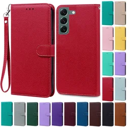 S22 Ultra Case For Samsung Galaxy S22 5G Case Leather Wallet Flip Case For Samsung S22 S 22+ Plus Ultra Book Cover Fundas Shell