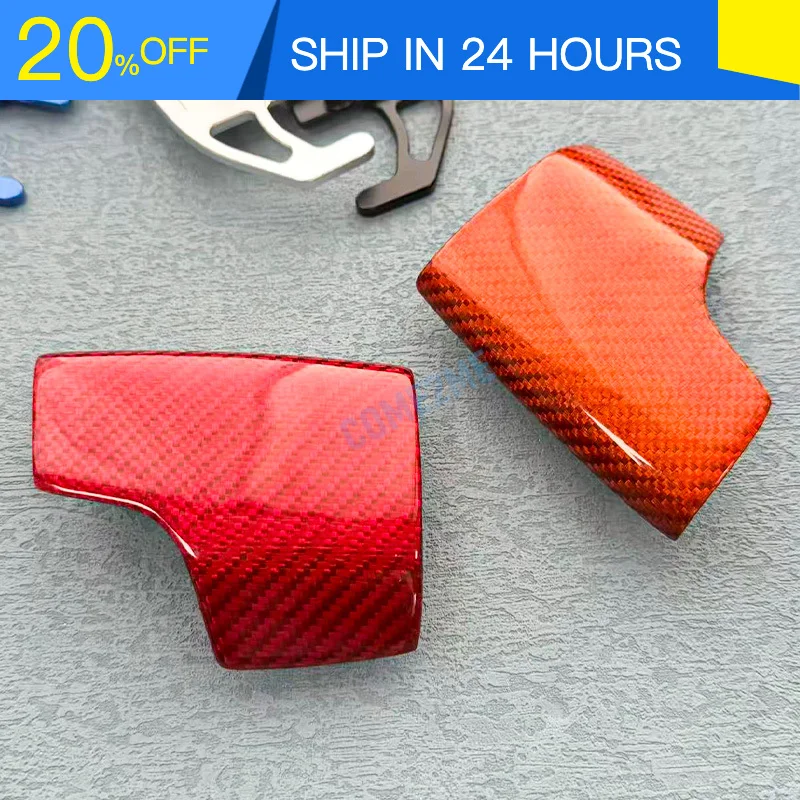New Protective Cover for Audi A6 C8 A7 SQ8 RS6 RS7 Q7 Q8 2019-2022 Carbon Fiber Trim Cover Protector True Shift Lever Decorative