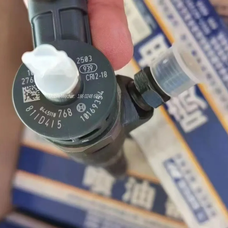 Genuine Fuel Injector 0445110768 Diesel Fuel Injector 0445111180 Injector 10169354 for Bosch