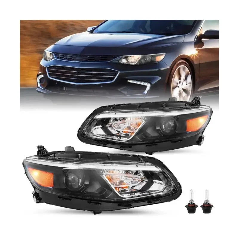 JSBOYAT Bulbs Included Headlight Assembly Replacement Chevrolet Headlamp Passenger and Driver Side