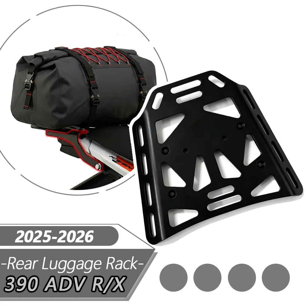 Rear Luggage Rack For 390 ADV Adventure R/X Enduro R SMC R 2025-2026 Rear Enlargement Luggage Rack Non-destructive Install