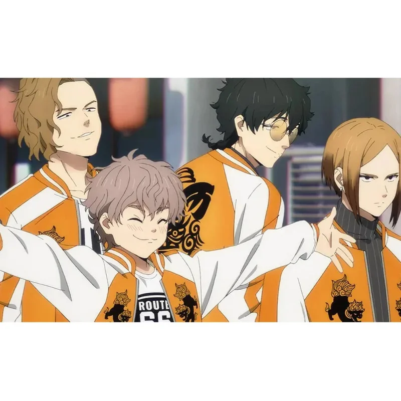 أنيمي يندبروف الأحداث دور عشرة السلاحف قطاع كوس زي الأسد رئيس حتى نائب الرئيس مجموعة كاملة من تأثيري حلي الرجال #2