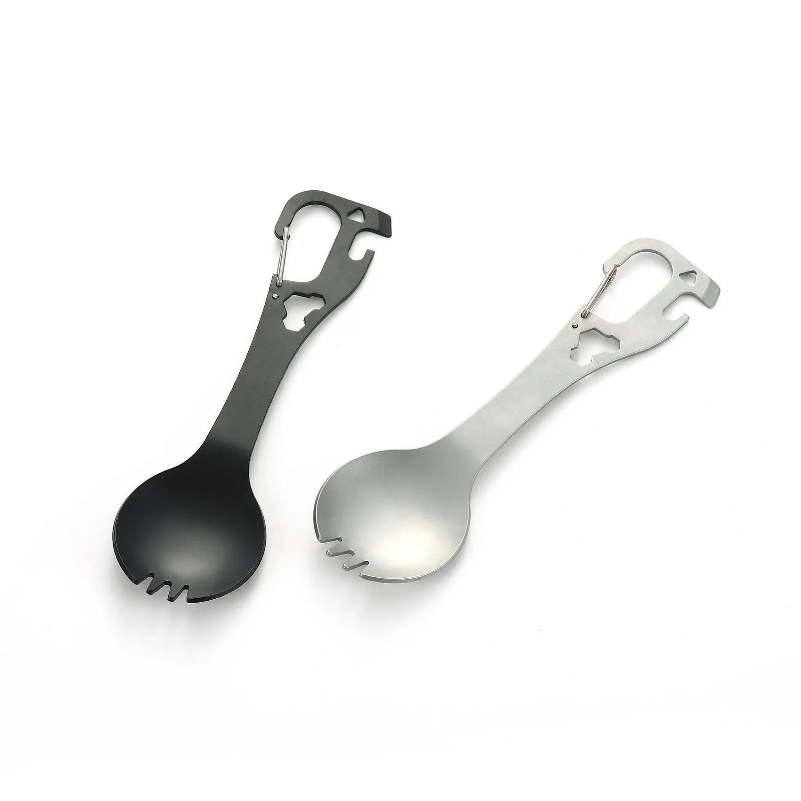 

Camping Fork Spoon Can Opener Outdoor Utensils for Picnic Hunting Fishing