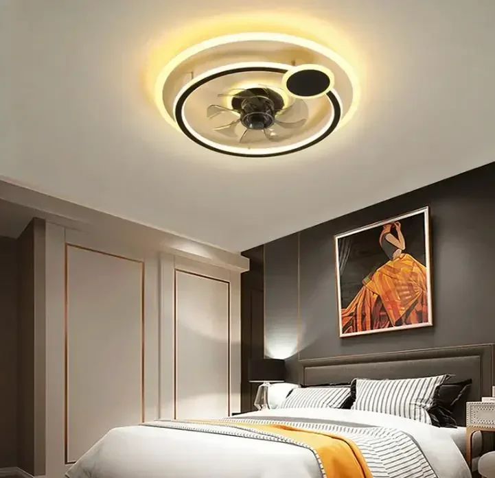Smart Ceiling Fan Fans With Lights Remote Control Indoor Decor Ventilator Lamp For Dinning Room Living Room Bedroom