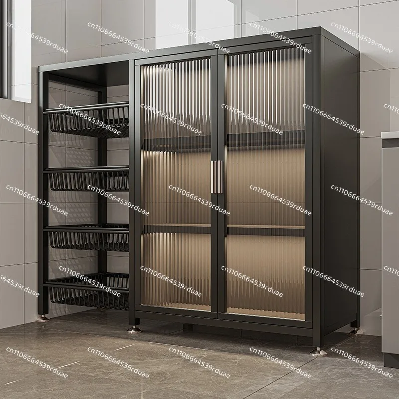Kitchen rack Floor-to-ceiling multi-layer vegetable storage rack Multifunctional sundries rack