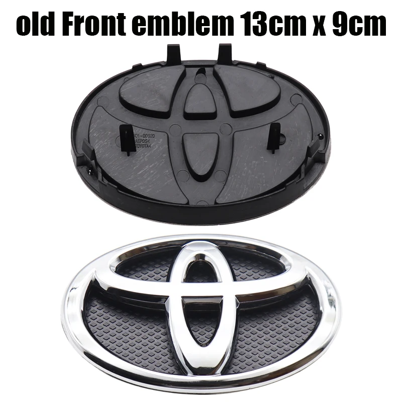 1pcs 3D 13cm 15cm ABS Car Front logo Car Head Front grill emblem Car front hood Emblem sticker styling Accessories