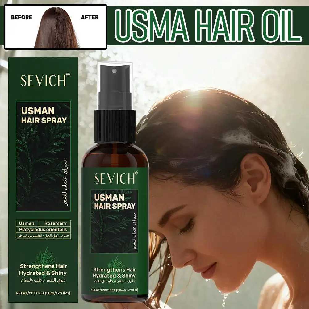 1/2/3pcs Hair Loss Prevention Set Fast Regrowth Hair Essential Oil Usman Handmade Shampoo Soap Hair Care Serum Scalp Thickening view 3