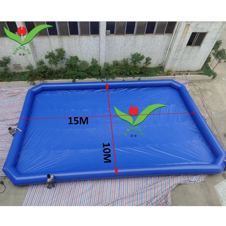 

Outdoor playground large kids play game pool big size 15M giant inflatable pool