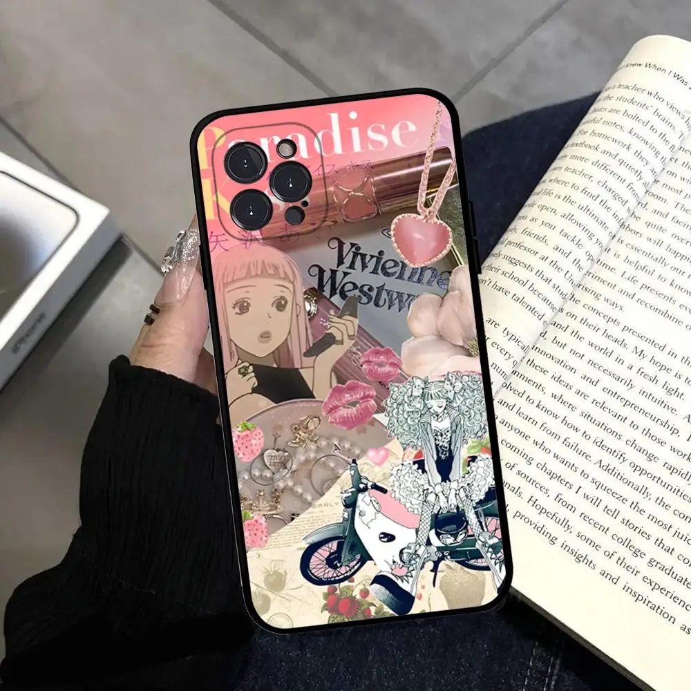 Anime Paradise Kiss Miwako Phone Case Silicone Soft for iphone 15 14 13 12 11 Pro Mini XS MAX 8 7 6 Plus X XS XR Cover