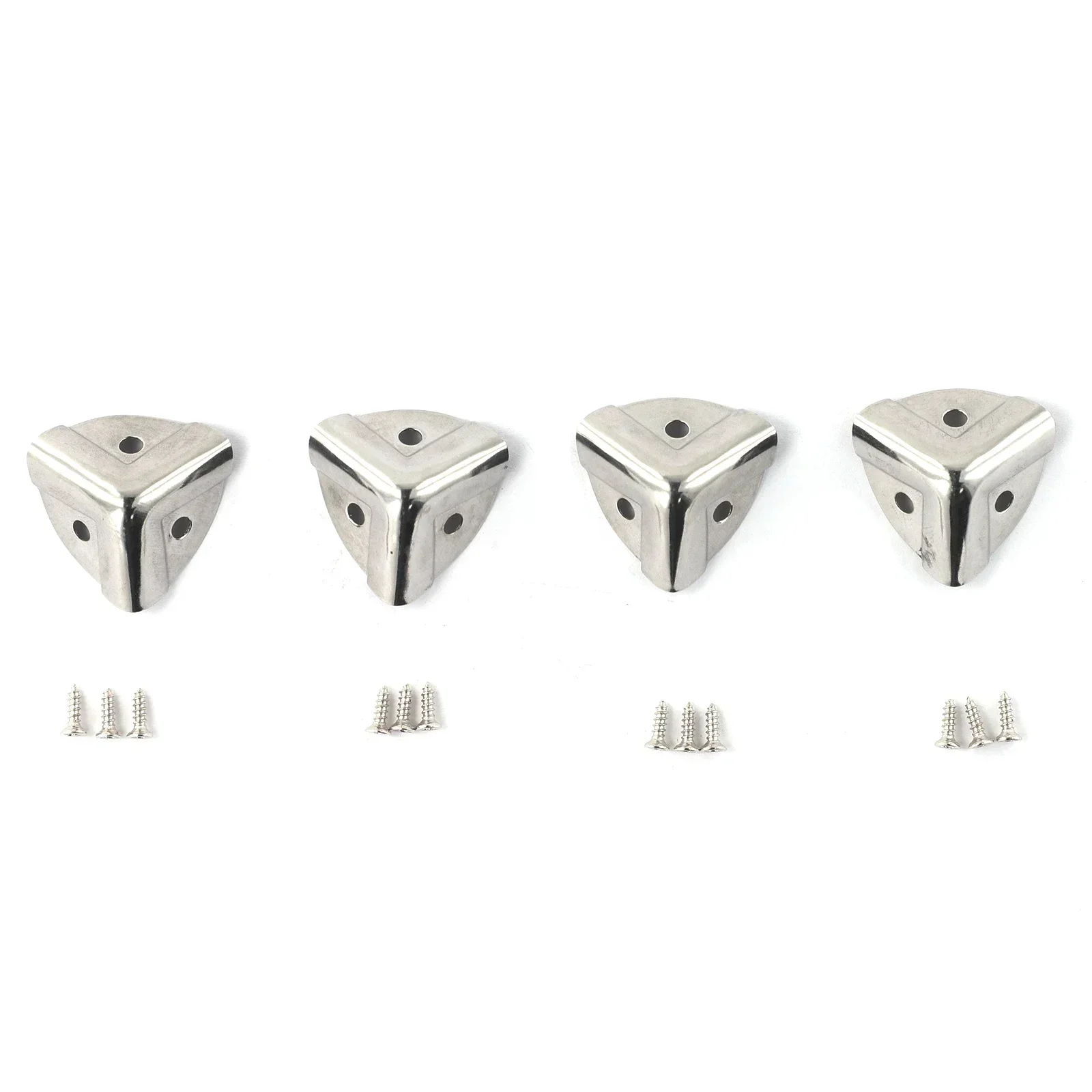 4/8/12pc Metal Box Corner Protector Wooden Box Coner Protector Furniture Hardware Protector Decorative Retro Iron Corner Guard