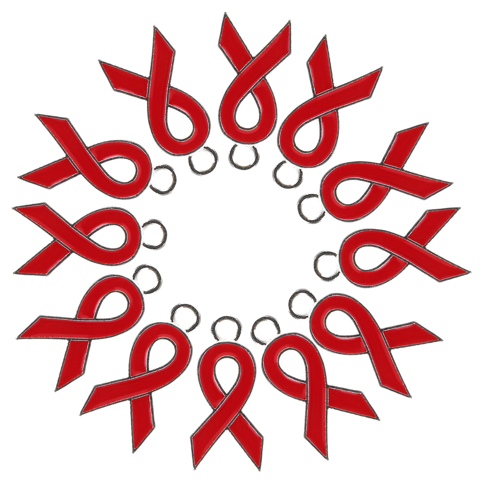 

20 Pcs Jewelry Making Accessories Pendant DIY Birthday Accessory Ribbon Women Women's