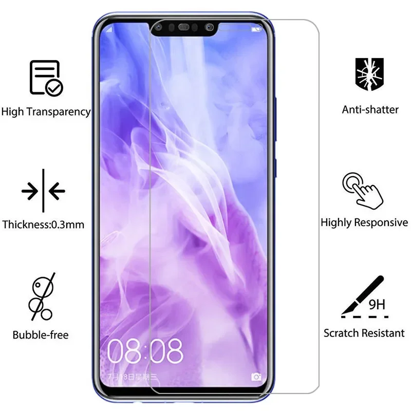 protective tempered glass for huawei nova 3 3i screen protector on nova3 nova3i i i3 safety film huawey huawe huwei hawei huawi