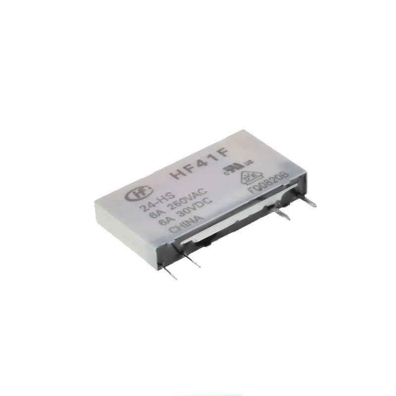 

Free shiping wholesale 10pcs/lot relay HF41F-24-HS