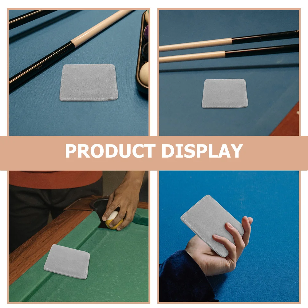 2 個ビリヤードキュー研磨布シャフトクリーナーお手入れ簡単、洗えるスヌーカークリーニングクロスプール用品