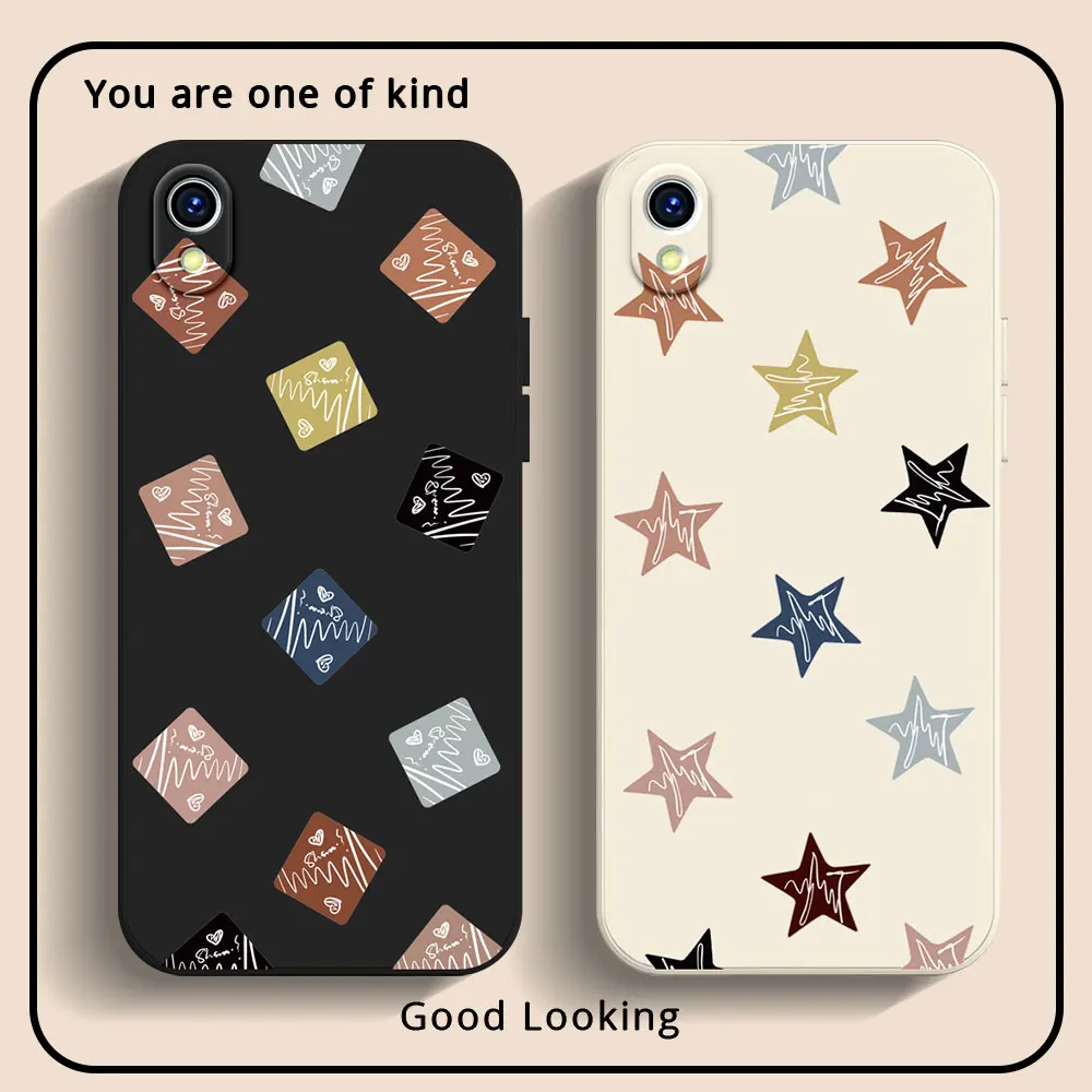 Fashion Style Case For Vivo 1820 1906 1904 1811 1907 1940 1941 1801 1807 1804 1818 1606 1608 1724 Shockproof Soft Silicone Cover