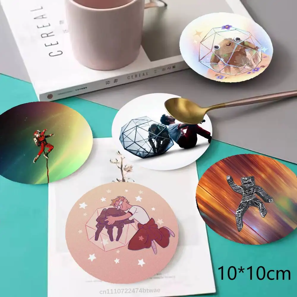 Ryan Gosling P-Project Hail M-Mary Anti-slip Tea Coffee Cup Pad Heat-Resistant Round Bowl Teapot Mat Home Gift