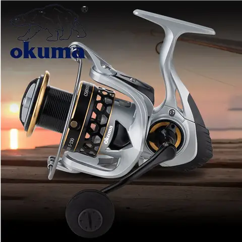 OKUMA 2000-12000 Metallfiskehjul Spinnhjul CS Långkasthjul Vägkantshjul Fiskehjul Havsfiskehjul 12 best sales Okuma-rulle - №8