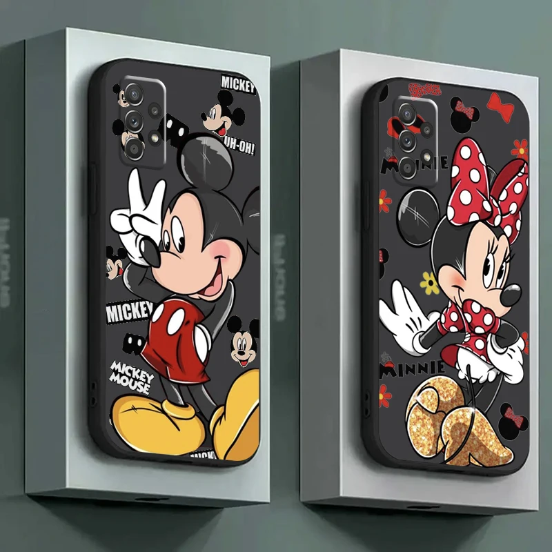 

Disney Mickey Minnie For Samsung Galaxy A70 A51 A50 A42 A41 A35 A31 A20 A20S A14 A12 A11 A10 A03 A02 A01 Phone Case Carcasa