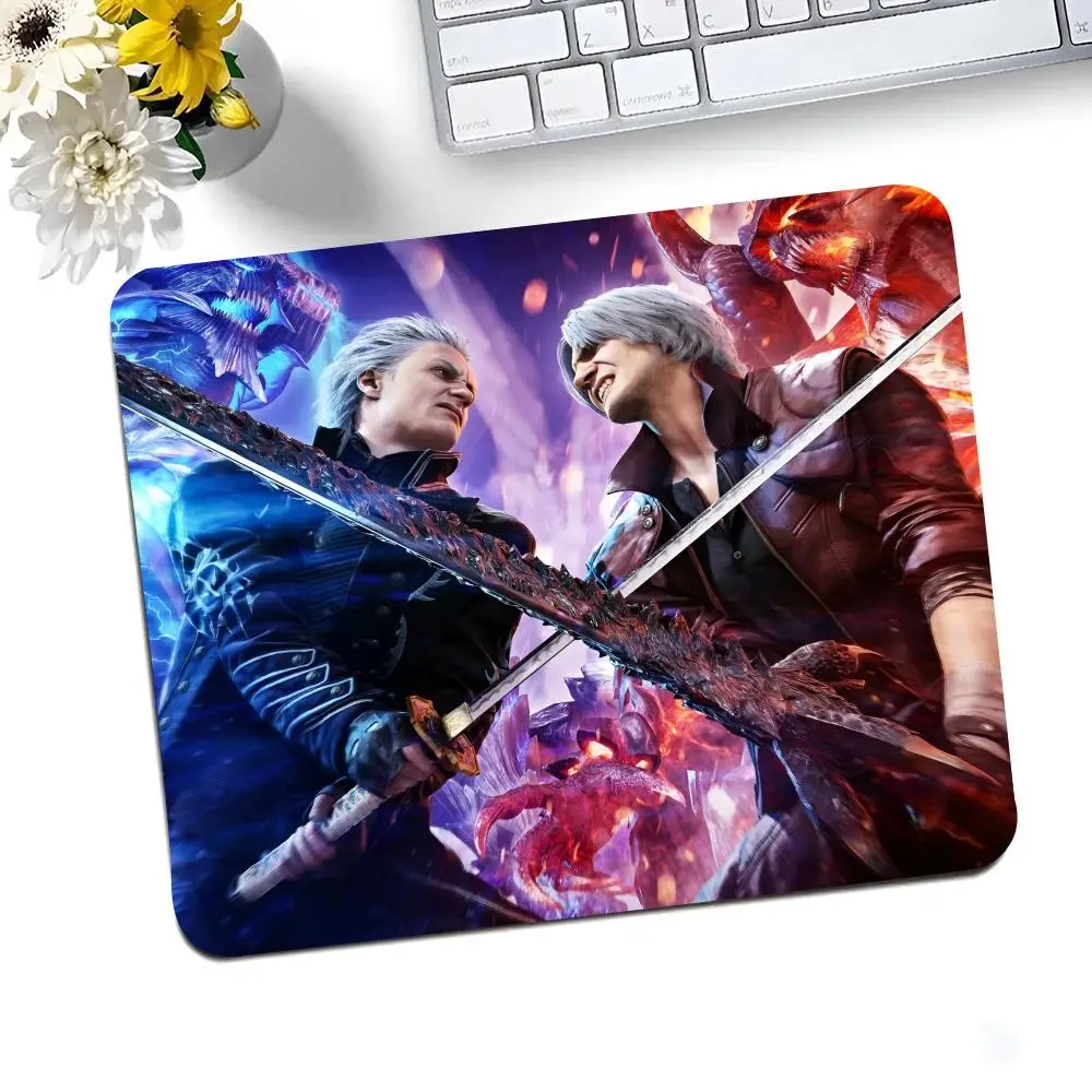 D-Devil M-May Cry 5 MINISO Mouse Pad Ultrafine Surface Gaming Accessories Keyboard Pads Gamer Mouse Mat Rubber Desk Mat