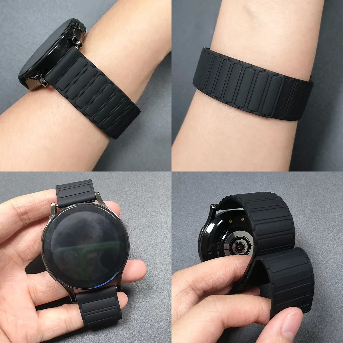 Magnetic Loop Band For Xiaomi Watch S4/S3/S2/Watch S1 Pro/color 2 Silicone Bracelet HUAWEI WATCH 5 4 pro/GT 5 Sports 22mm Strap