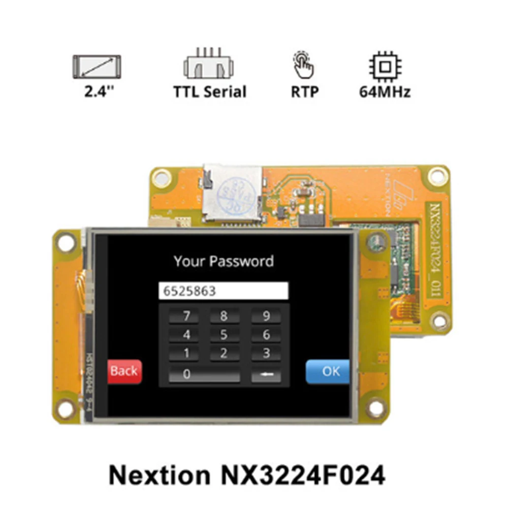 Nextion 2.4 بوصة 2.8 بوصة 3.5 بوصة سلسلة اكتشاف HMI وحدة عرض تعمل باللمس مقاوم محاكي مجاني مشغل دعم التصحيح #3