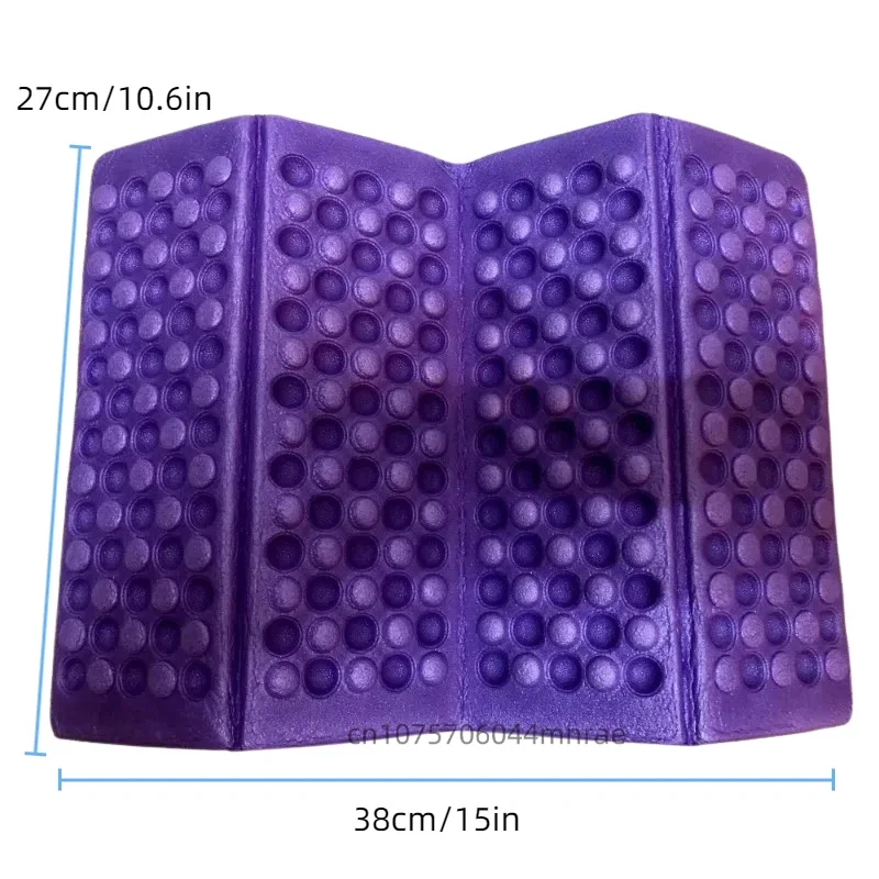 야외 캠핑 매트, XPE 폼 4단 접이식 안티 튀는 방수 휴대용 방습 피크닉 매트