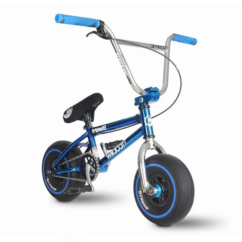 Blue and Silver Color Action Bike for Adult, BMX, 10