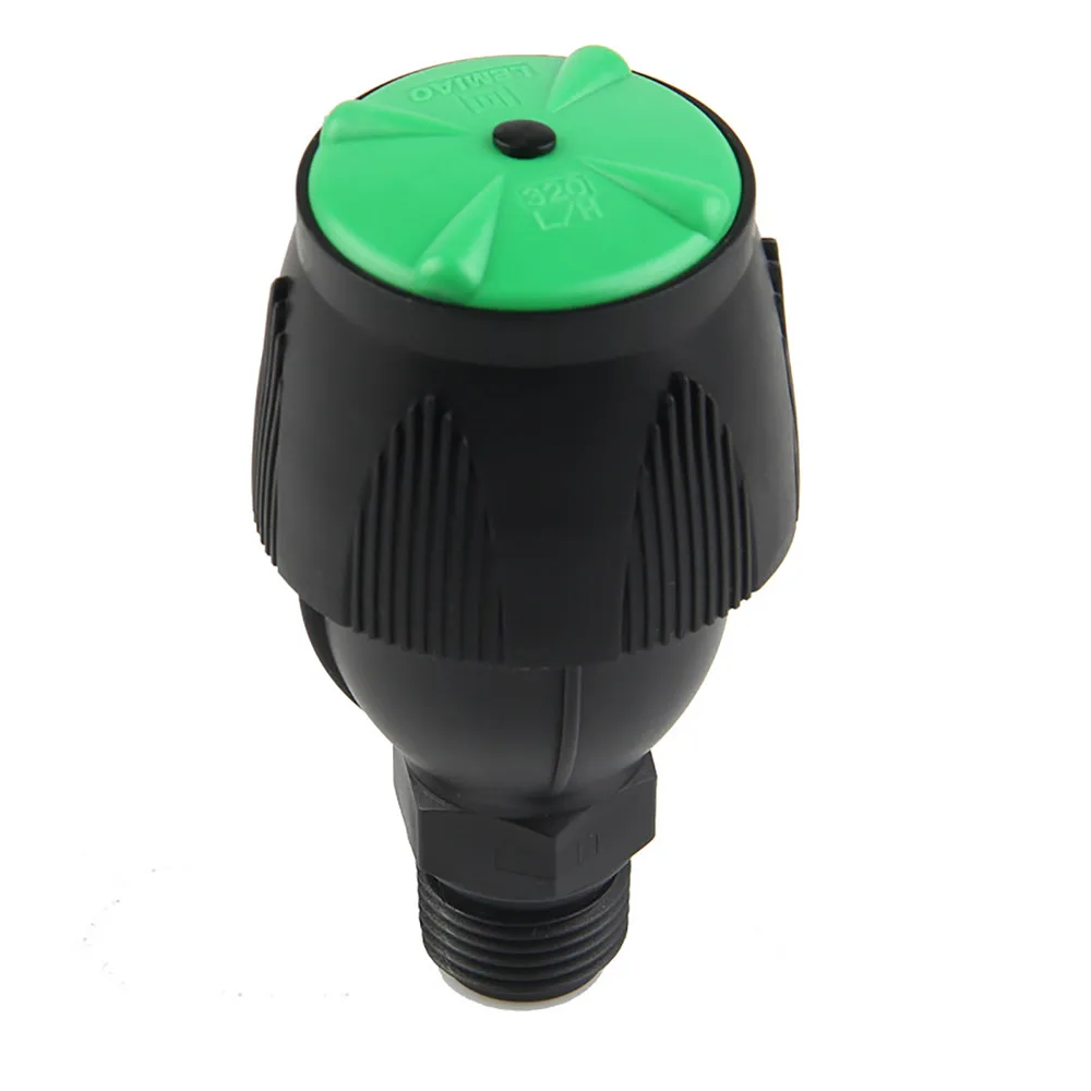 360 ° 정원 관개 방충 회전 깍지, 잔디 밭 농업용 외부 스레드 스프링클러 헤드, 1/2 인치