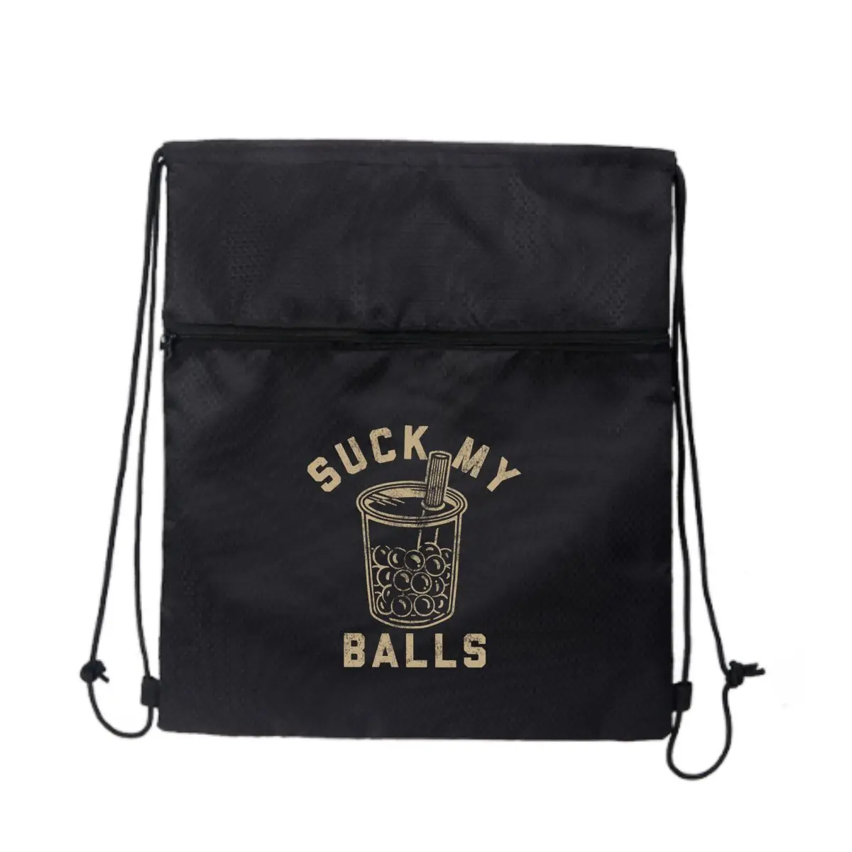 

Рюкзак унисекс для фитнеса на открытом воздухе с шариками и текстом, смелый спортивный карман на шнурке