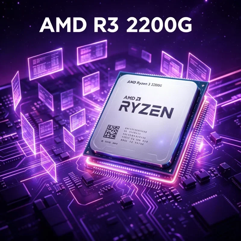 amd-ryzen-3-pro-2200g-r3-2200g-4コア-4スレッド-35ghz-am4-デスクトッププロセッサ-ビジネスオフィスワーク向け