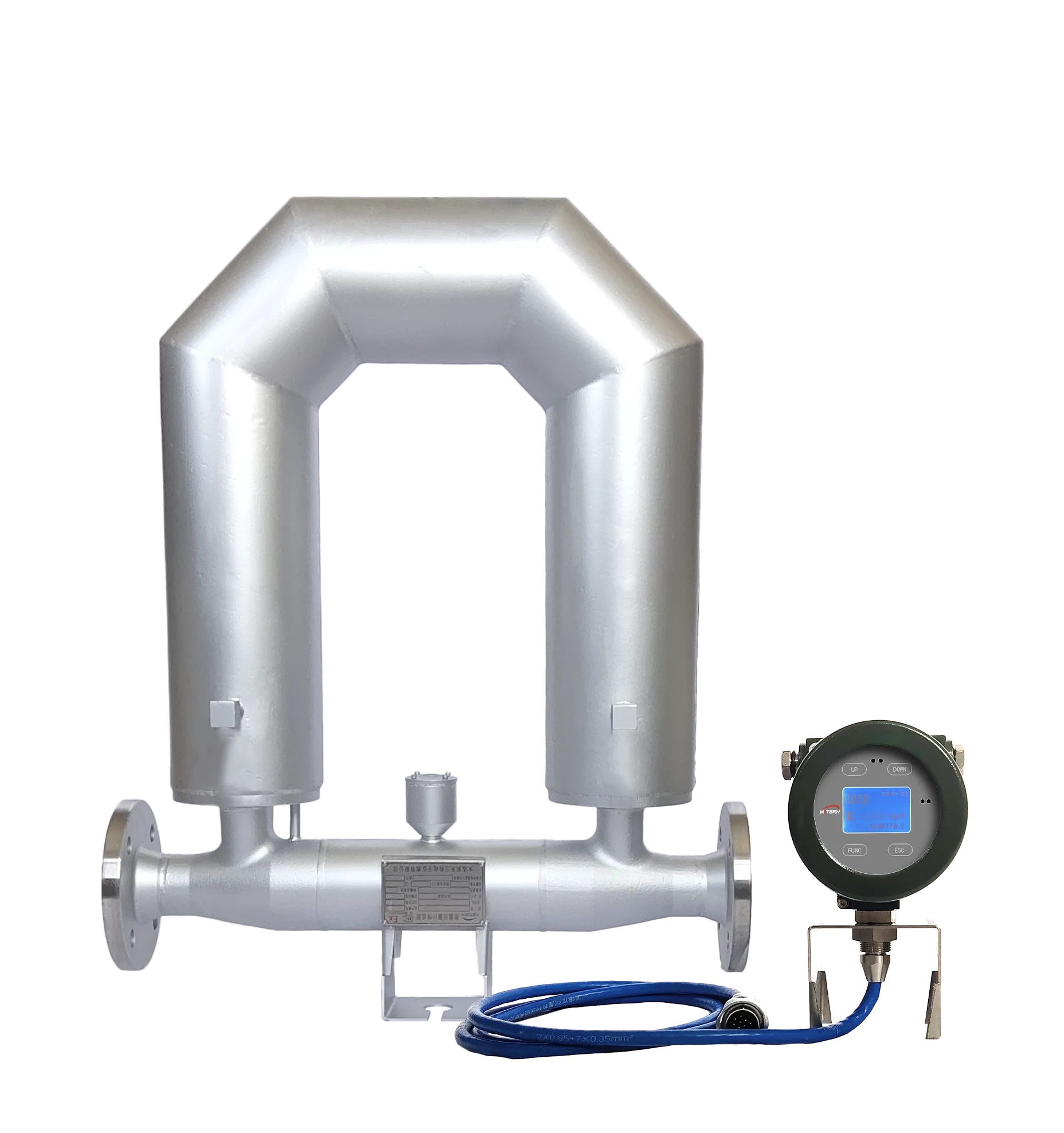 Factory Customization U Type DN32 Fuel Oil Coriolis Mass Flowmeter Water Meter Flow Meters