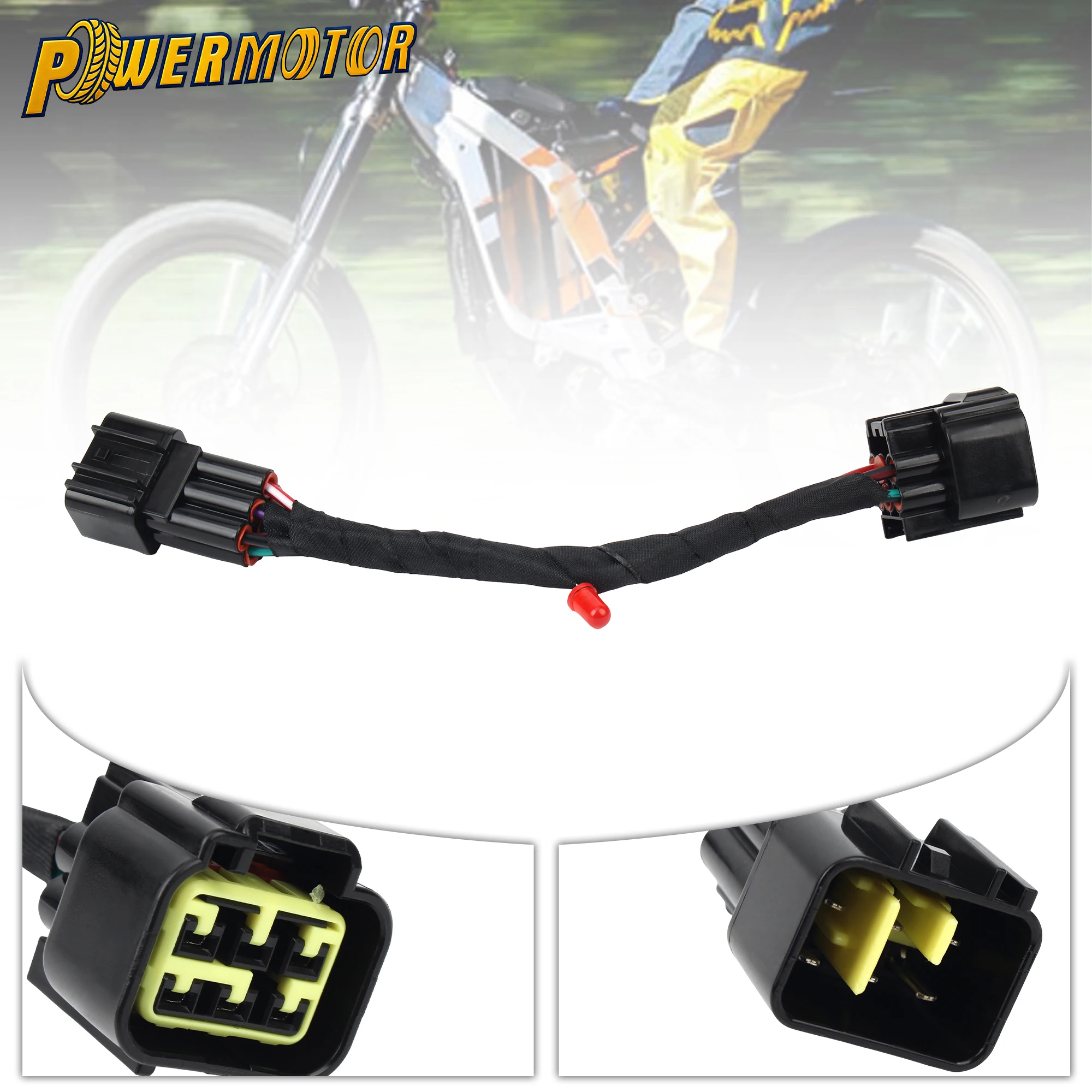

Electric Motorcycle 6 Pin Diagnostic Programming Adapter Cable Ebike Fault Detection Line For Surron SUR-RON Light Bee S X