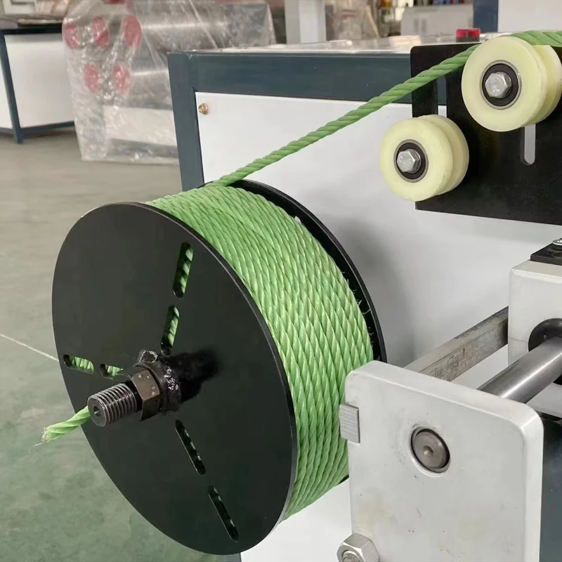 

Small size rope coil for wire rope winding machine