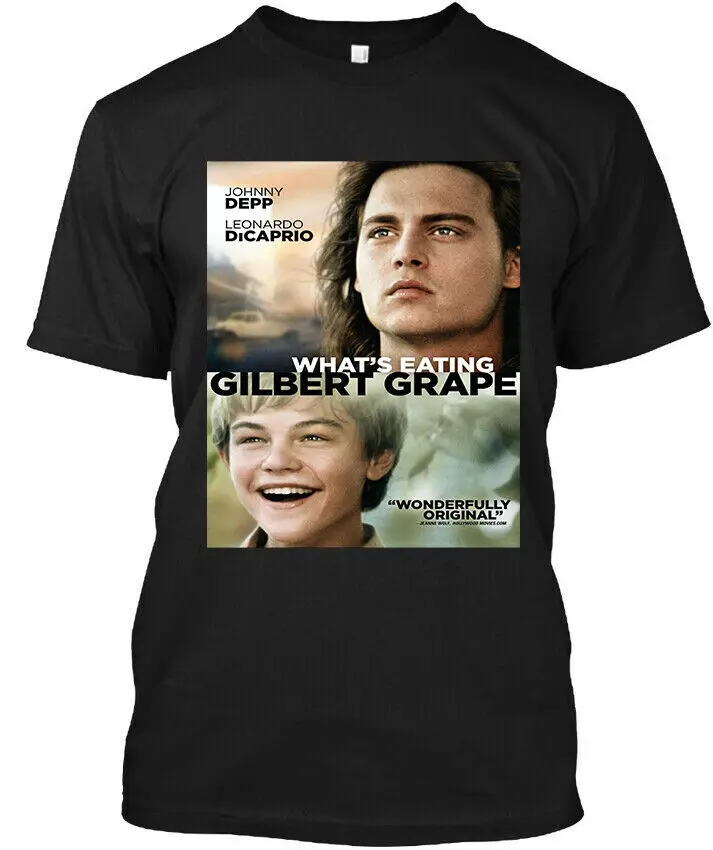 NWT What's Eating Gilbert Grape American Drama Romance Film Poster T-Shirt S-4XL High Quality 100%Cotton Short Sleeve